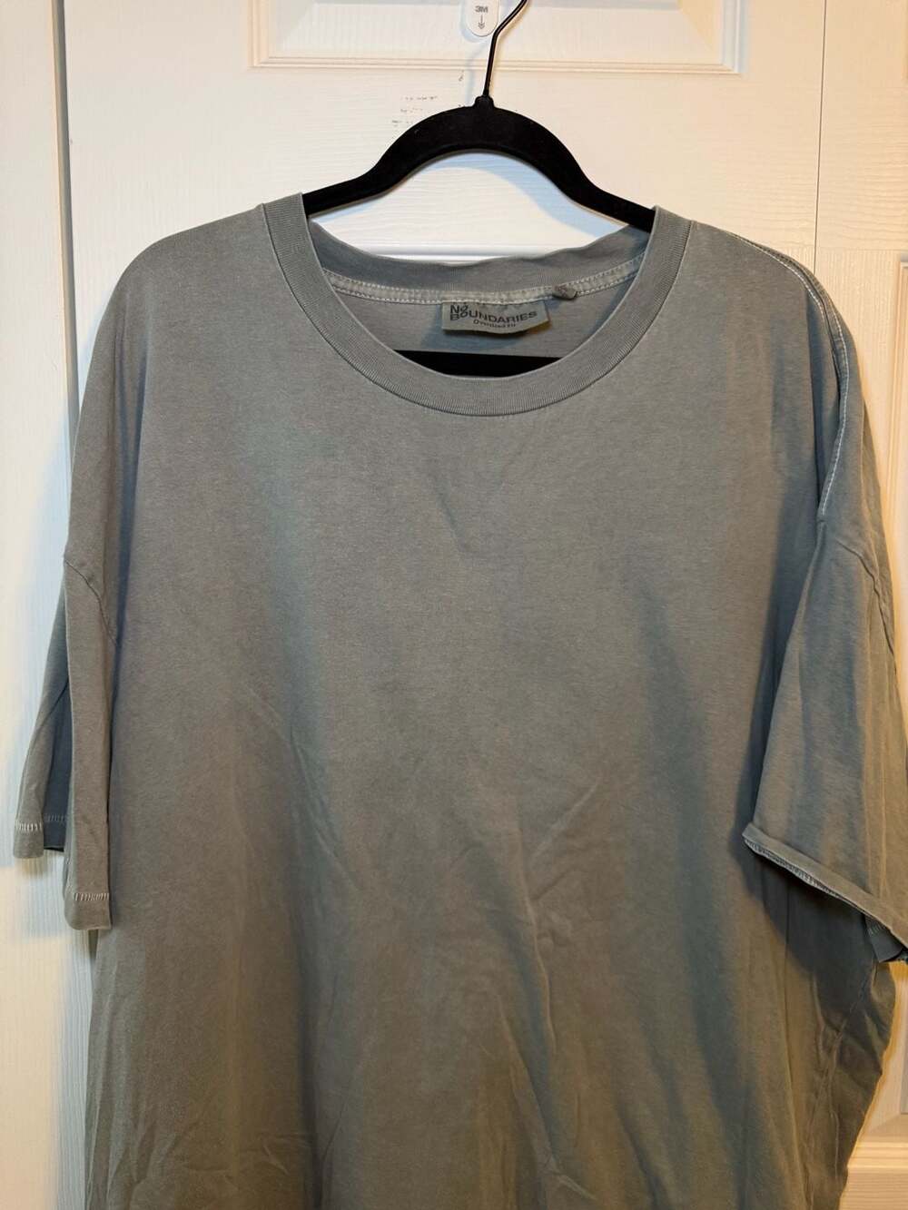 No Boundaries Men's Oversized Boxy Tee Shirt 2XL